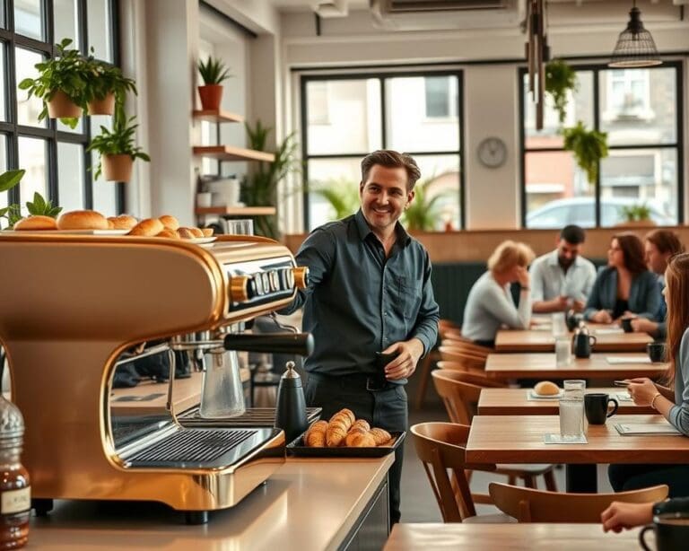 Welke bekende Vlaming heeft een koffiebar?