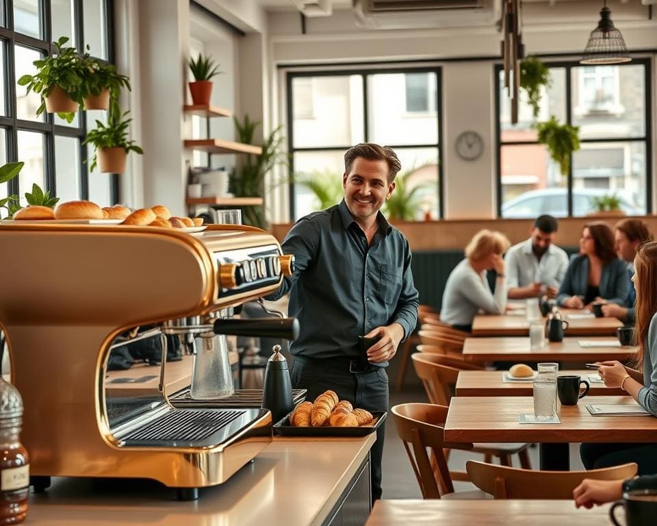 Welke bekende Vlaming heeft een koffiebar?