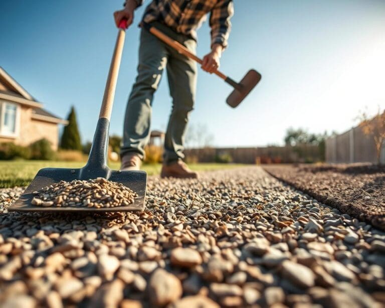 grindpad aanleggen