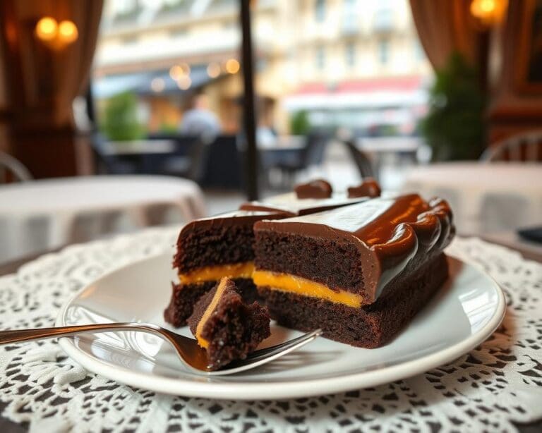 Hoe heet het bekende chocoladegebak uit Wenen?