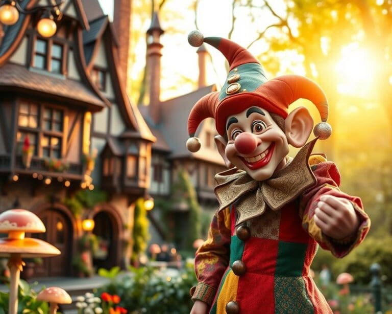 Hoe heet de bekende nar van de Efteling?