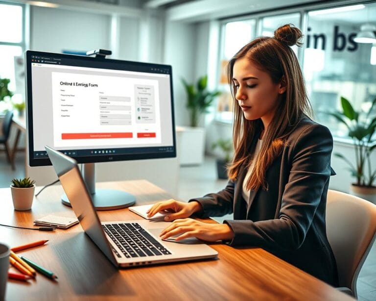 online formulieren